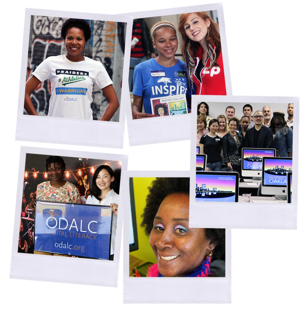 Oakland Digital community: ODALC, INSPIRE Oakland participants, mentors and creators